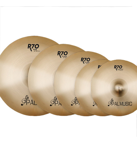 Juego De Platillos De Aleación Palmusic LTJ249-ZSM- Combinación