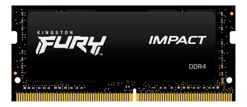 Memoria Ram 16gb Ddr4 Kingston Fury Impact 3200 Mhz Nnet