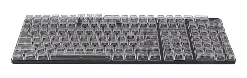 Teclado Mecánico Clear Keycaps, 132 Teclas, Altura Cbsa