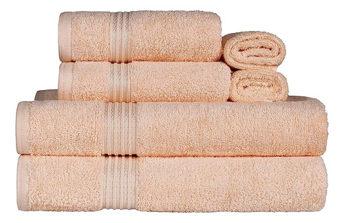 Superior Egyptian Cotton 6-piece Towel Set, Elementos Esenci