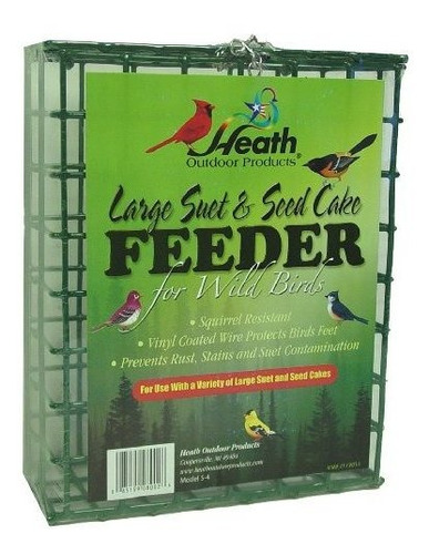 Alimentador Grande Para Tartas De Semillas Y Sebo Heath Outd