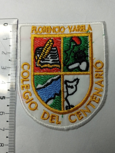 Parche Aplique Bordado Colegio Del Centenario Varelax1