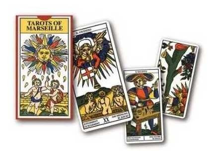 Baralho Tarot Marseilles 78 Cartas Tarô Taro De Marselha