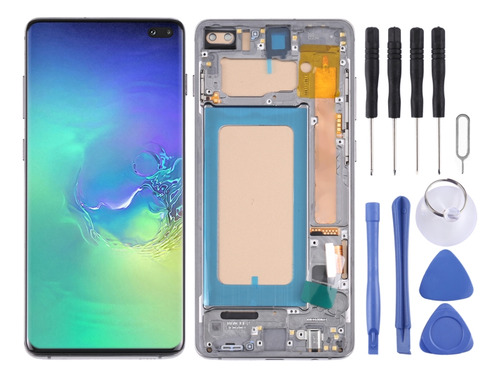 Pantalla Tft Lcd Con Marco Para Samsung Galaxy S10+ Sm-g975