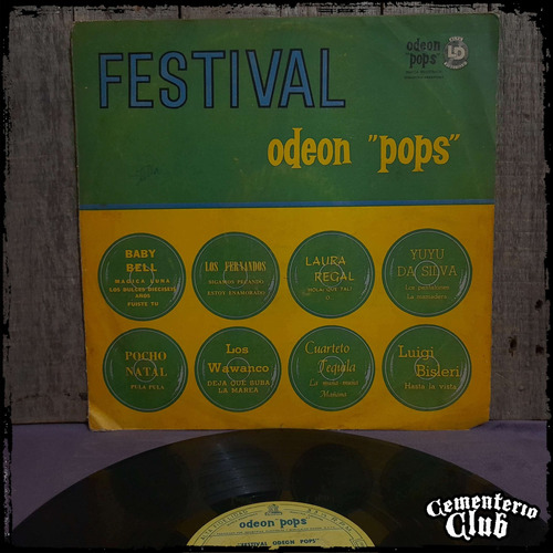 Varios - Festival Odeon Pops - Ed Arg  Vinilo Lp