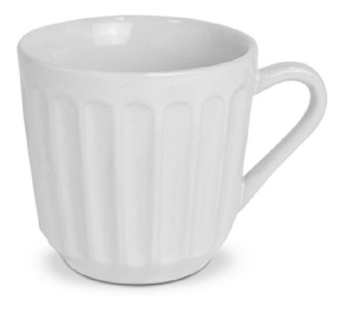 Jogo Xícaras/canecas Caneladas 150 Ml - Cantinho Do Café/chá