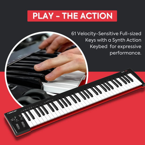 Nektar Se61 - Teclado Controlador Midi Usb Con Nektar Da...