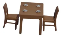 Comprar 3 Piezas 1\u002F87 Escala Muebles Modelo Mini Muebles Amarillo