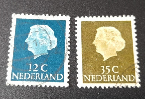 Sello Postal Holanda - 1954 - Reina Juliana ( 2 )