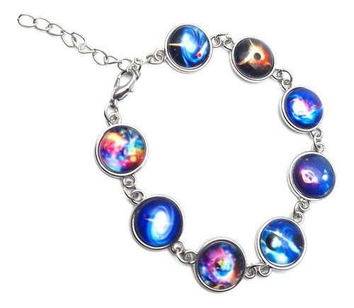 Pulsera Planetas Galaxia Luminosa + Estuche Dayoshop