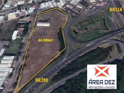 Imagem 1 de 8 de Terreno Para Venda Em Porto Alegre, Rs, Área Industrial/comercial Ou Logística Em Porto Alegre, Junto A Br290 E Br116 - Ar4031 - 33413245