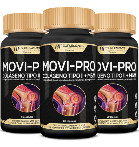 3x Movi Pro Hf Suplements Premium 60 Caps