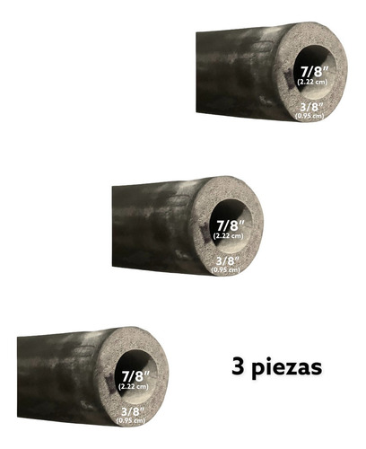 Armaflex Aislante Termico Para Tuberia 7/8 X 3/8 3 Piezas