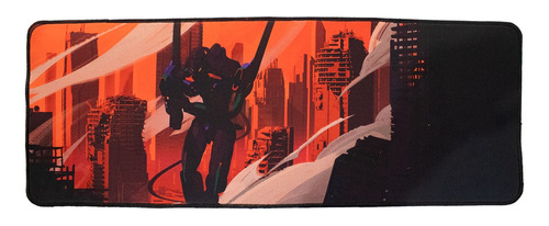 Mousepad Xl 80x30cm Eva 01 Red Evangelion Antiderrapante 