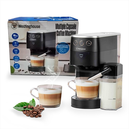Cafetera Multicapsula Westinghouse Wh-cm1450mc01-b 19b Negra Negro