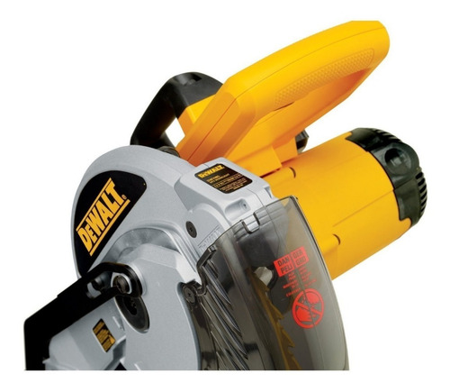 Imagen 2 de 7 de Sierra De Corte Dewalt Doble Angulo Dw 716 15 Amp 12puLG.