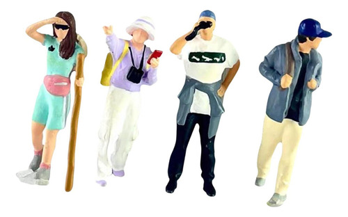 Figuras De Diorama A Escala 1/64 De Personas De La Calle,