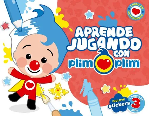 Aprende Jugando Con Plim Plim ( Libro Nuevo Y Original )