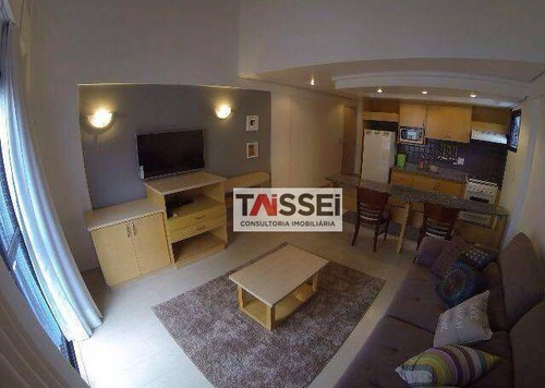 Imagem 16 de 20 de Apartamento Com 1 Dormitório À Venda, 55 M² Por R$ 745.000,00 - Moema - São Paulo/sp - Ap7865