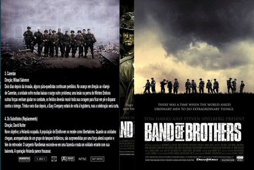Dvd Série -band Of Brothers- E -the Pacific- Raro (12 Dvds)