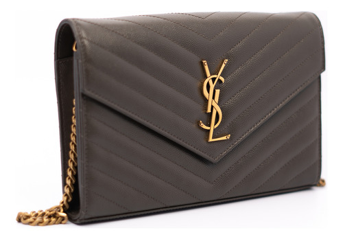 Saint Laurent Ysl Bolso Cassandre Almizcle Cert Entrupy (Usado)