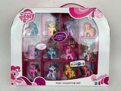 Imagen 1 de 3 de Set 12 Figuras My Little Pony Exclusivo Toys R Us