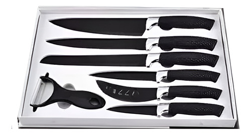 Set Cuchillos 7 Piezas Juego De Cuchillos Cocina De Chef