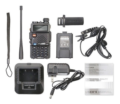 8w Radio Baofeng Uv-5r Vhf/uhf * Tri Power * + Cable Usb