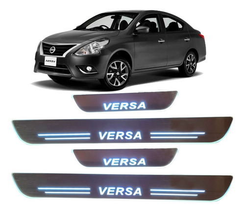 Estribos Iluminados Led Nissan Versa 2013 2014 2015