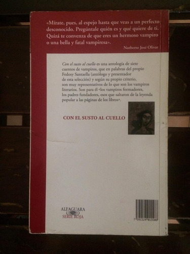 Novela Con El Susto Al Cuello (Usado)
