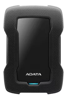 DISCO DURO EXTERNO ADATA AHD330 2TB USB PORTÁTIL RESISTENTE COLOR NEGRO