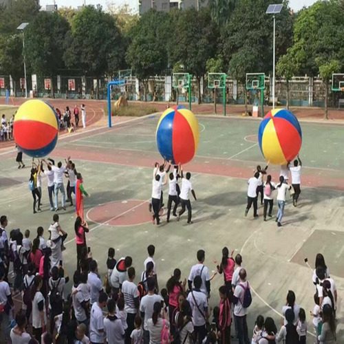 Balón Inflable Gigante De Fútbol Y Playa De Pvc, 3 Colores,
