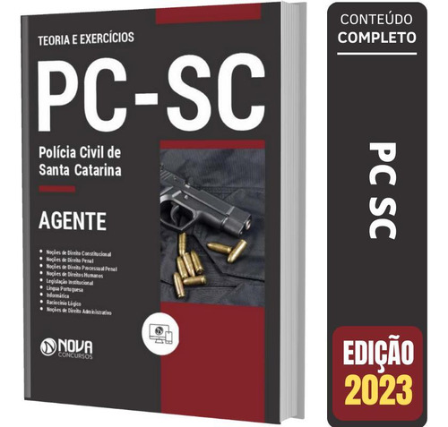 Apostila Concurso Pc Sc - Agente De Polícia