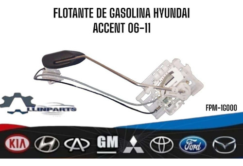 Flotante De Bomba De Gasolina Hyundai Accent 06/11