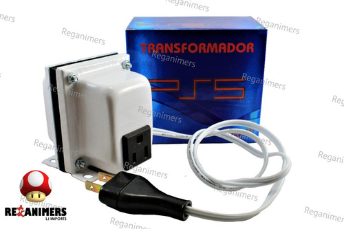 Transformador Para Ps2 220v A 110v - 100 Watts (reganimers)