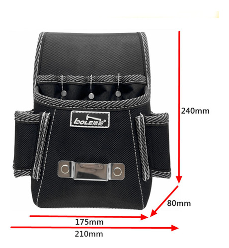 Bolsa De Cintura Pequeña Para Herramientas, Organizador De