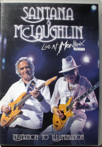 Dvd Santana  John Mc Laughlin  Live At Montreux 2011 Booklet