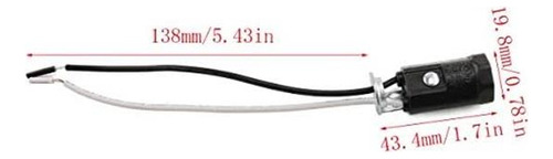 Soportes De Lámpara E12 De 6 Paquetes E12 Con Cables De De