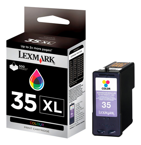 Cartucho De Tinta Lexmark 18c0035 De 5 Ml