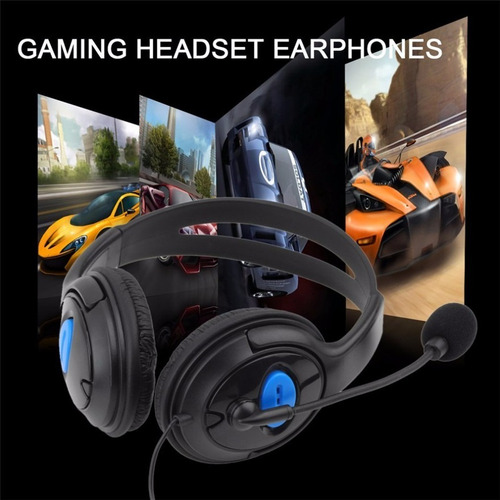 Imagen 3 de 7 de Auricular Headset Vincha Consola Pc Con Microfono Ps4 Xbox