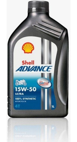 Aceite Shell Advance Ultra 4t 15w50 Sintetic Original Ducati
