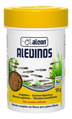 Ração Alcon Alevinos 10g