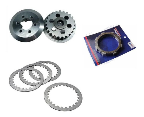 Kit Clutch Platos, Pastas Y Discos Ft200 250  Dt200 Italika