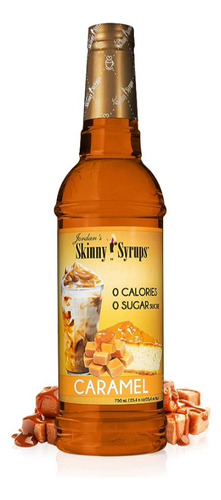Jordan's Skinny Syrups Caramelo Original Jarabe Sin Azúcar