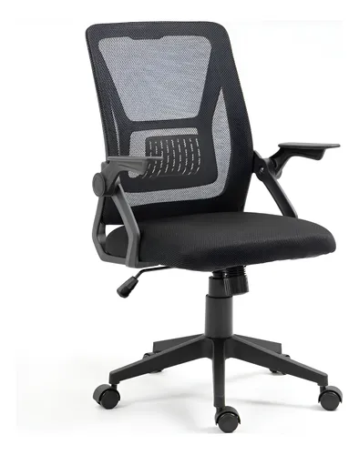 Cadeira De Escritório Diretor Malcom Preta Healer