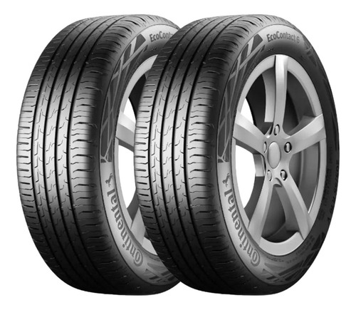 Par Pneu Continental 205/60r16 92h Ecocontact 6