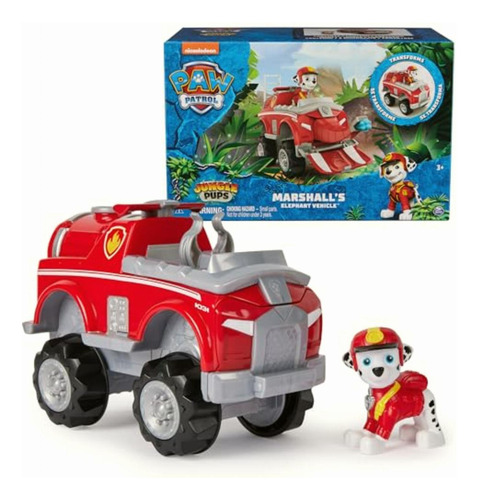 Paw Patrol Jungle Pups, Vehículo Temático De Marshall,