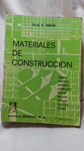 F. Orus Materiales De Construccion 