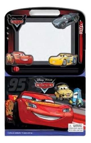Libro Cars + Pizarra Magica - Disney Pixar