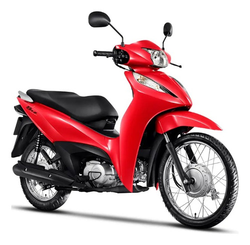 Moto Honda Biz Es 125 Vermelho 0km 2025 Com Garantia 3 Anos